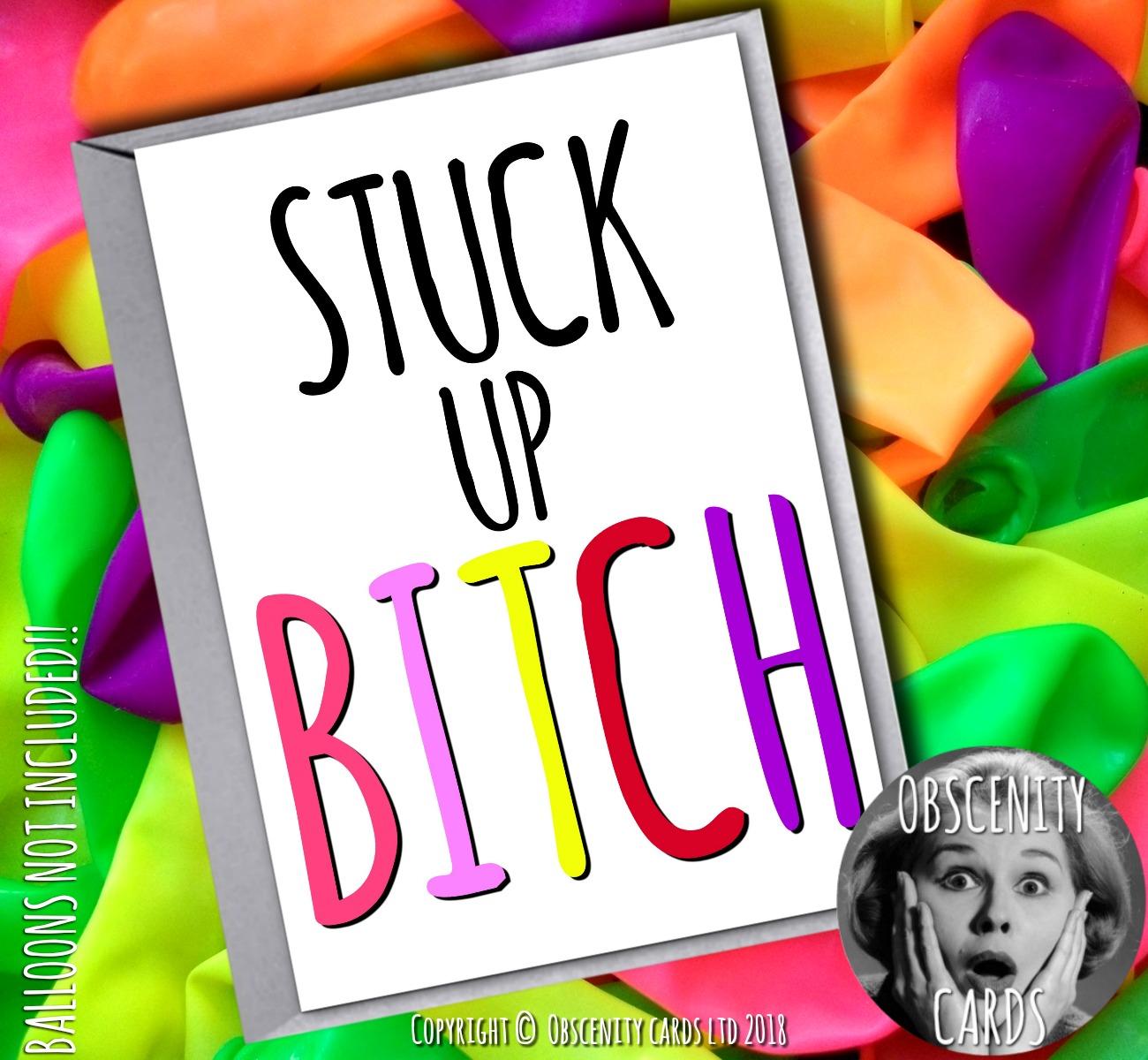 Obscene funny offensive GIRL FRIEND cards by Obscenity cards. Obscene Funny Cards, Pens, Party Hats, Key rings, Magnets, Lighters & Loads More!-0