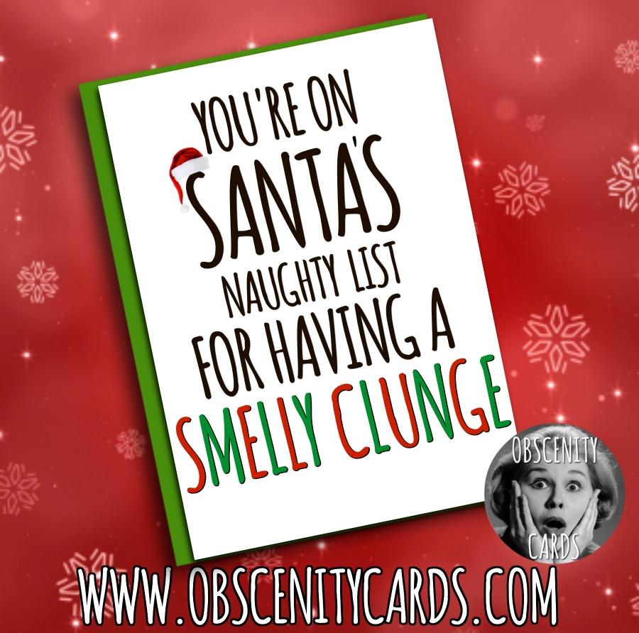 Obscene funny offensive CHRISTMAS cards by Obscenity cards. Obscene Funny Cards, Pens, Party Hats, Key rings, Magnets, Lighters & Loads More!-0