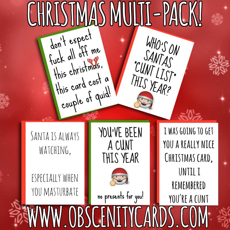 CHRISTMAS MULTI-PACK 5 x MIXED PACK 2-0