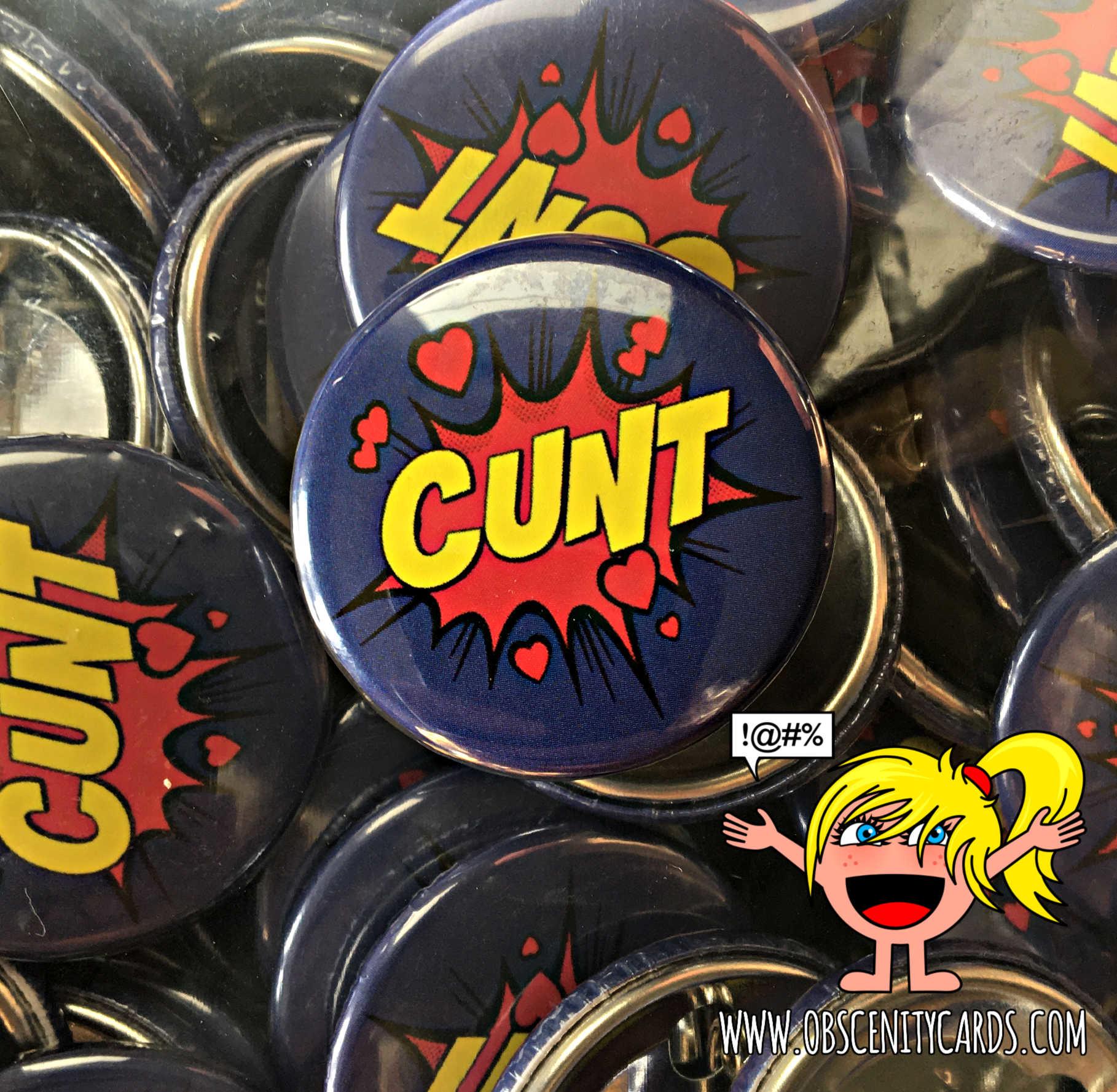 SUPER CUNT BLUE BADGE 3 for 2!-0
