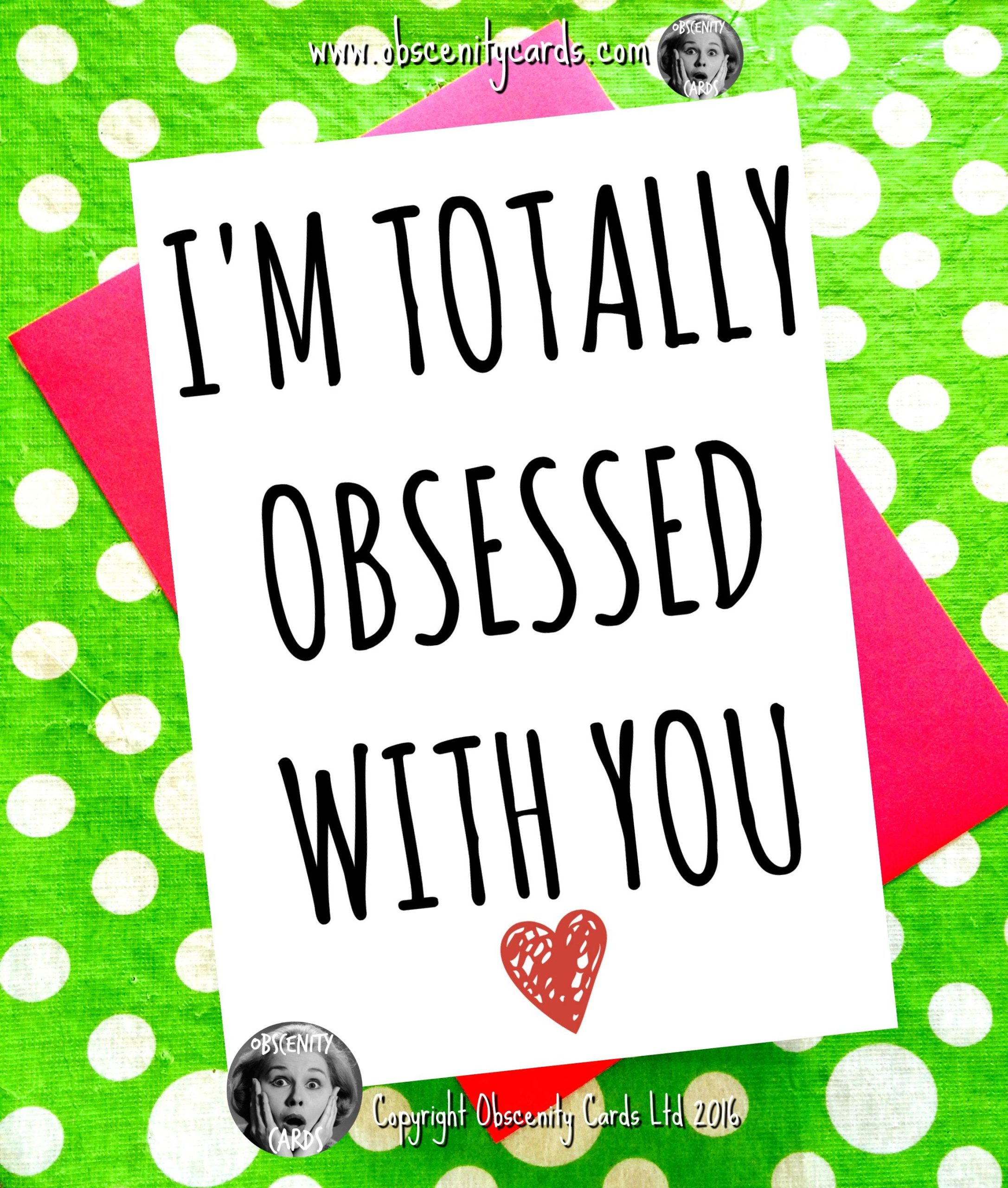 I'M TOTALLY OBSESSED WITH YOU I'M TOTALLY OBSESSED WITH YOU-1