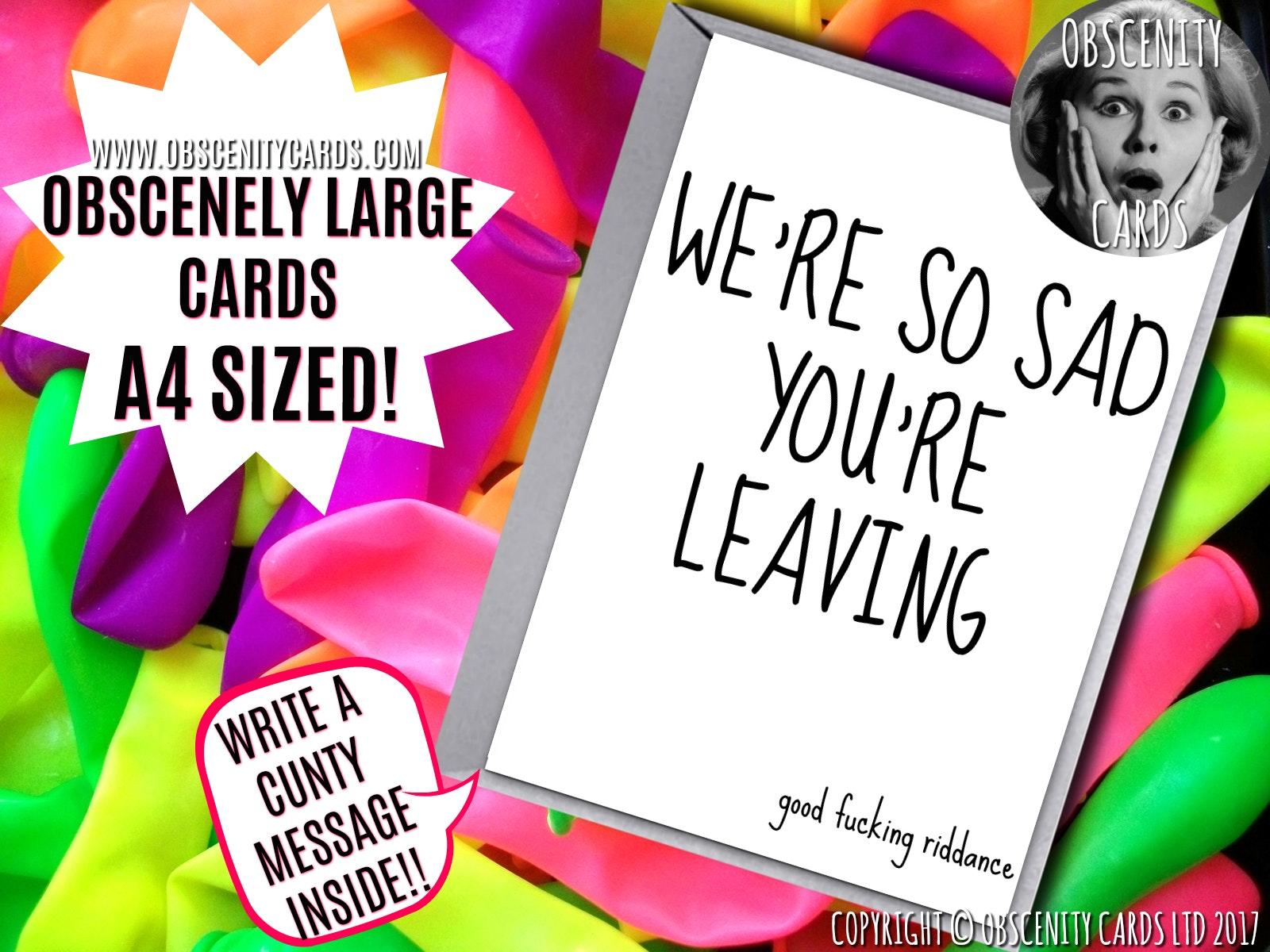 WE'RE SO SAD YOU'RE LEAVING CARD-0