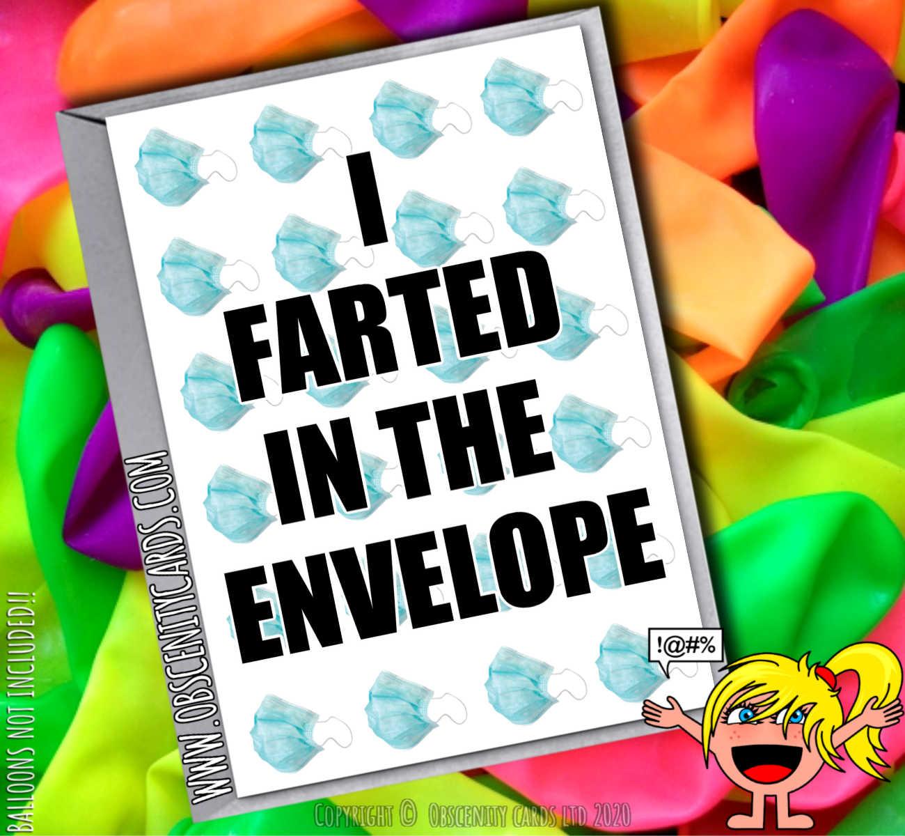 I FARTED IN THE ENVELOPE SELF ISOLATION CARD I FARTED IN THE ENVELOPE SELF ISOLATION CARD-0