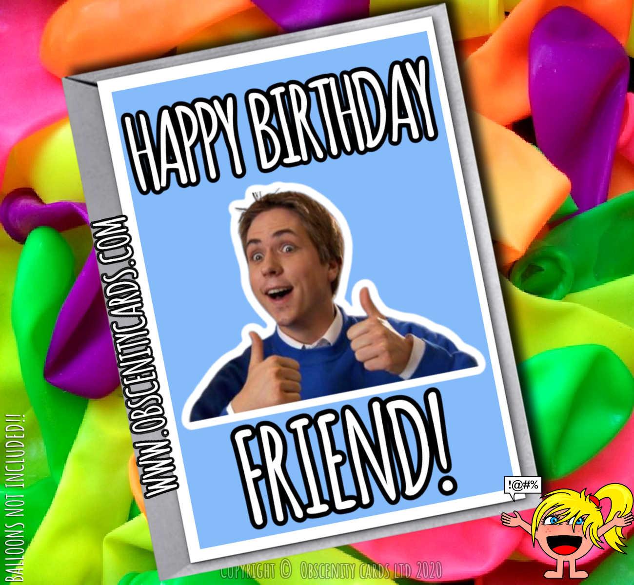 HAPPY BIRTHDAY FRIEND CARD INBETWEENERS-0