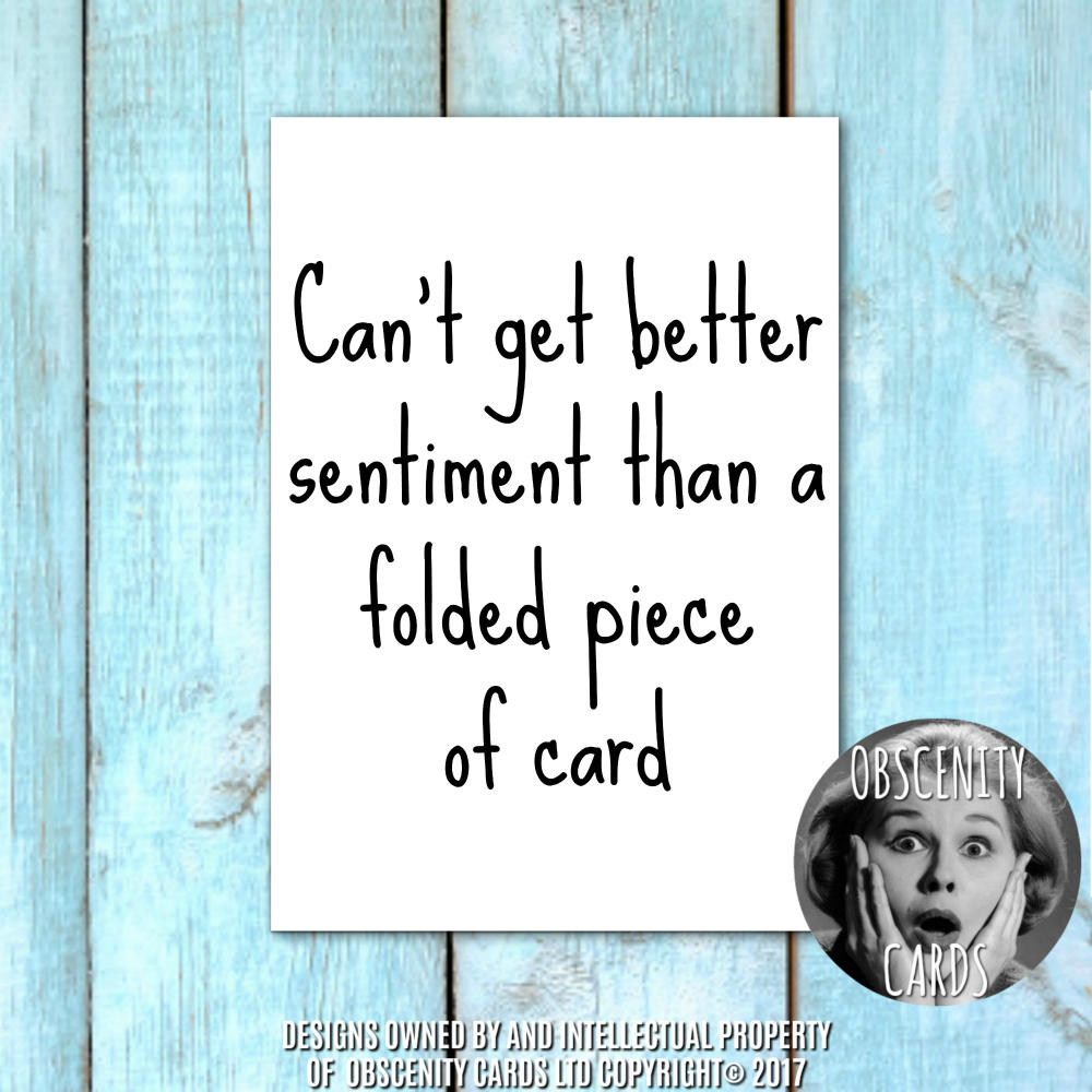 Obscene funny offensive birthday cards by Obscenity cards. Obscene Funny Cards, Pens, Party Hats, Key rings, Magnets, Lighters & Loads More!-0